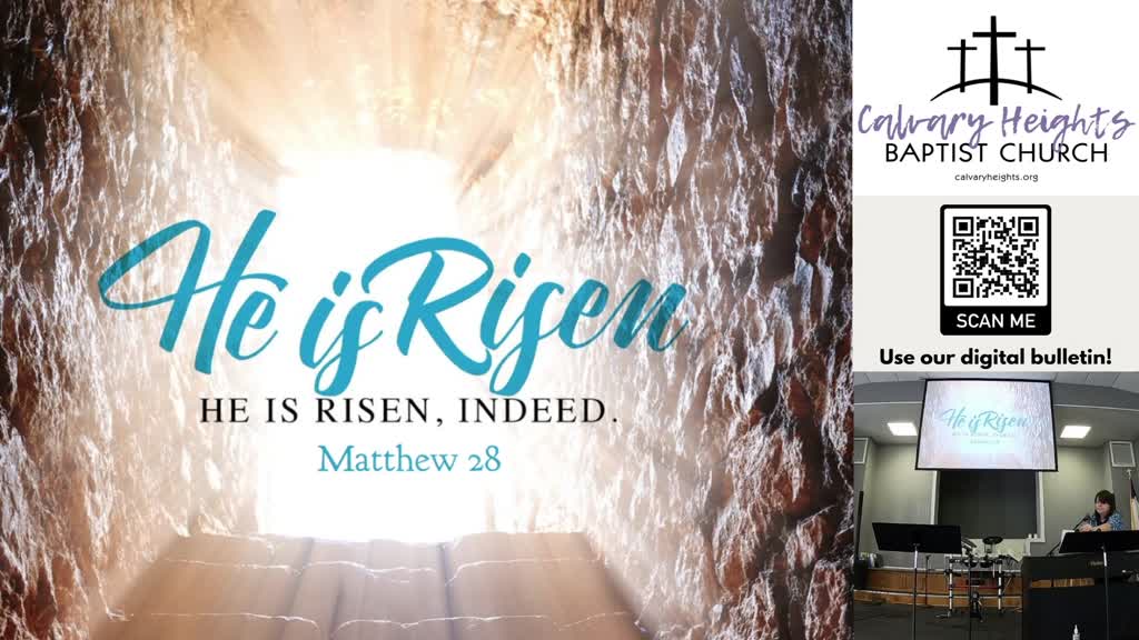 "He Is Risen. He Is Risen, Indeed." (Matthew 28) Logos Sermons