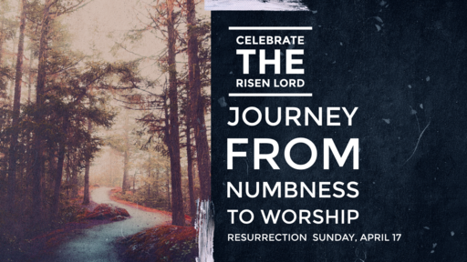 Invitation To A Closer Walk With God -- Celebrate the Risen Lord! The Journey from Numbness to Worship -- Easter Sunday, 04/17/2022