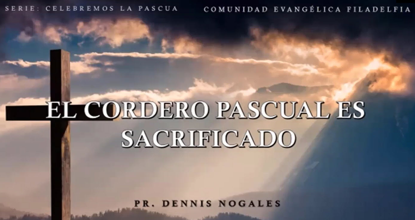 El cordero pascual es sacrificado - Serie: Celebremos la pascua 03 ...