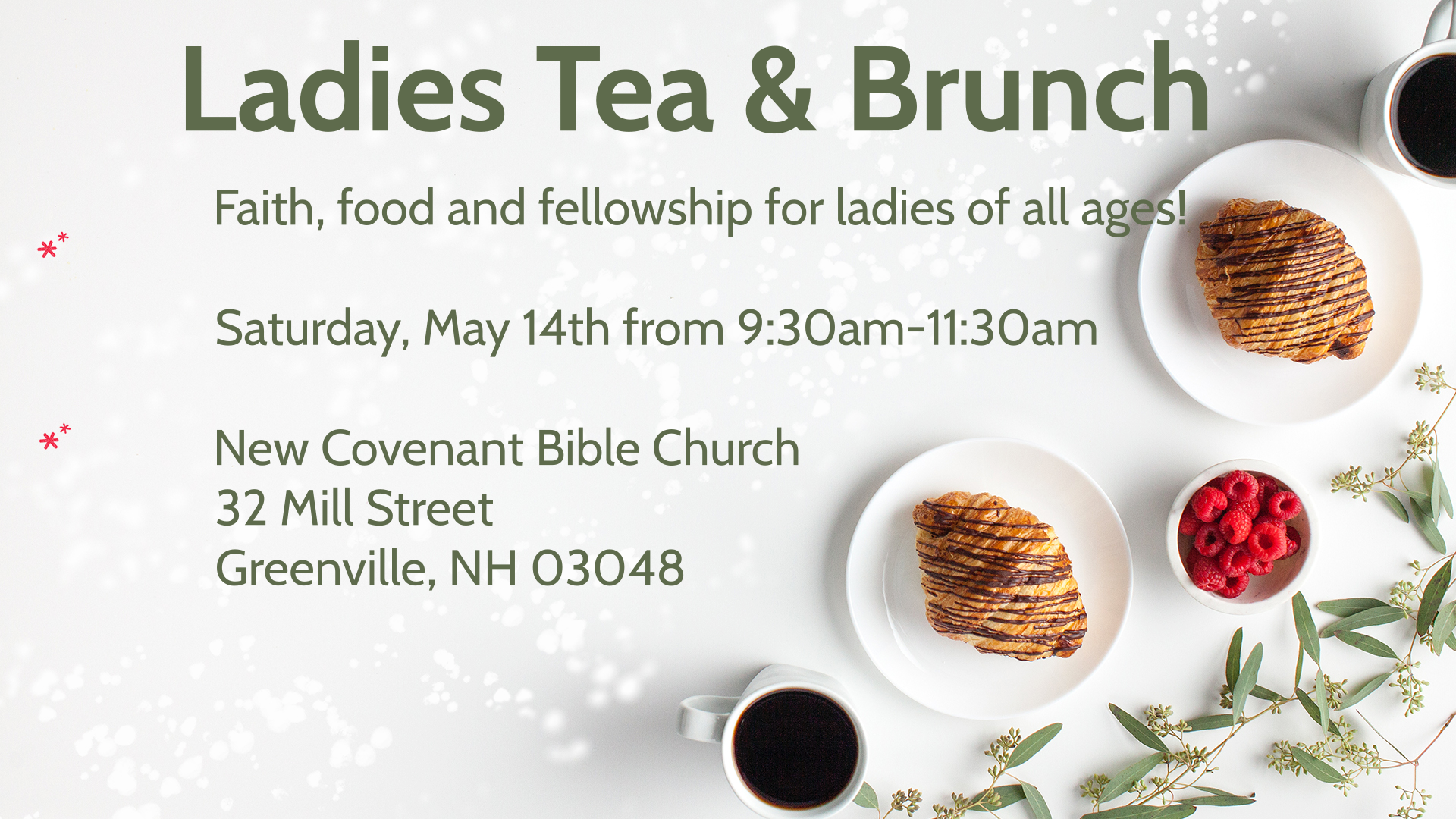 Ladies Tea & Brunch