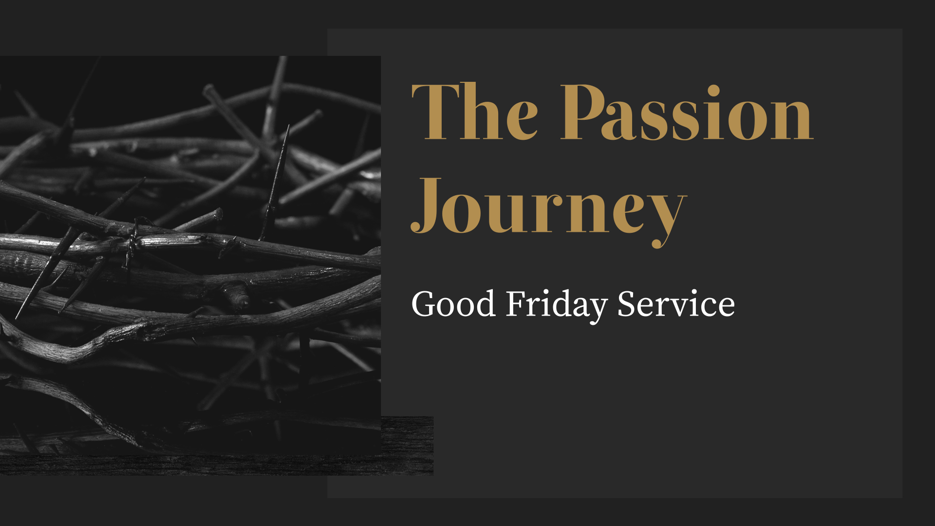 The Passion Journey Faithlife Sermons