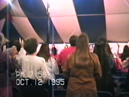 1995.10.12 PM Tent Revival with Bro. Leslie Parker