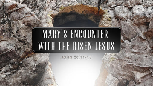 Mary's Encounter with the Risen Jesus