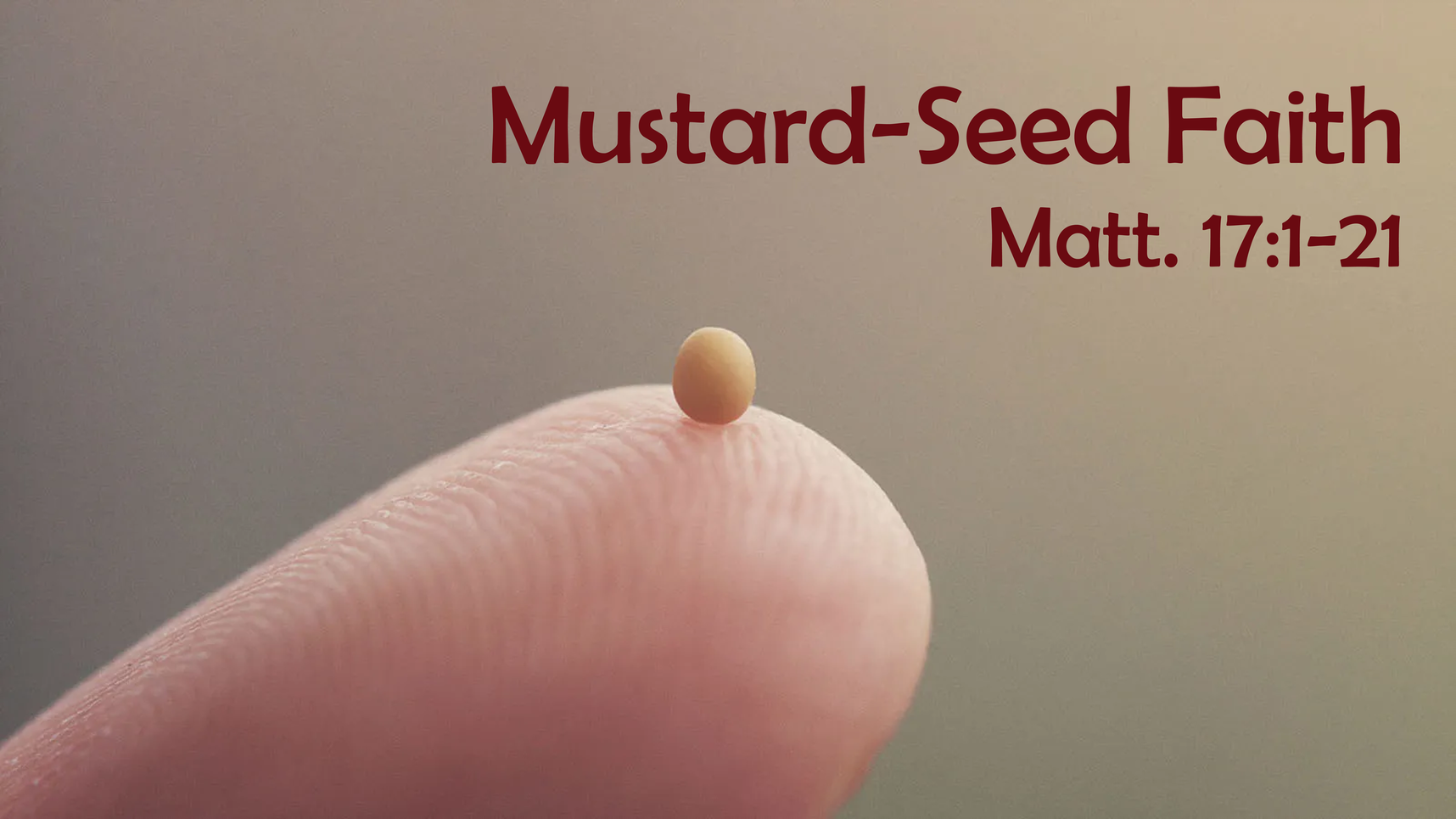 faith of a mustard seed download