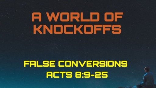 A World of Knockoffs: False Conversion Part 1