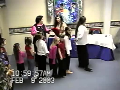 2003.02.09 AM Children's Presentation
