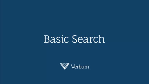Basic Search