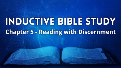 Chapter 5 - Reading with Discernment