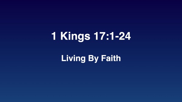 Living By Faith - Logos Sermons