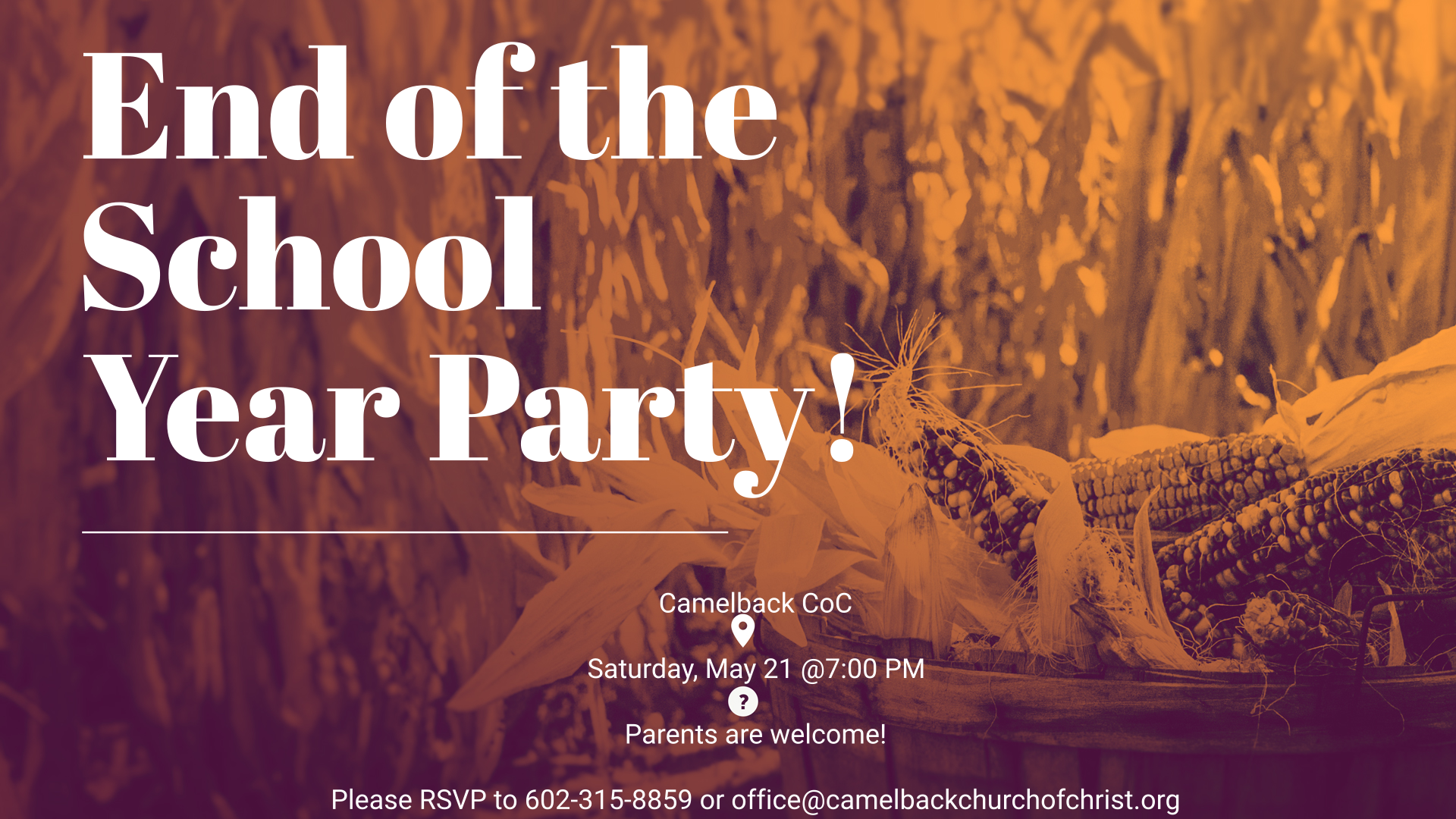 End of the Year Party!