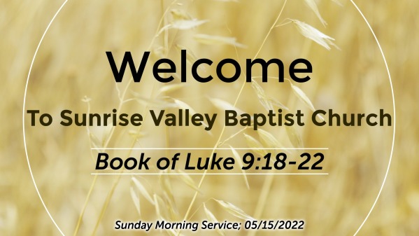 220515 Luke 9 18 22 Peter s Confession Part One Logos Sermons 220515-luke-9-18-22-peter-s-confession-part-one-logos-sermons