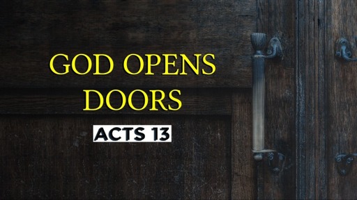 God Opens Doors