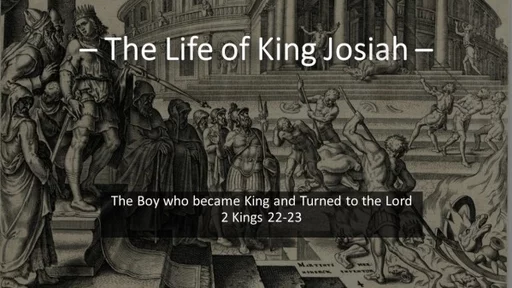 The Boy who Became King and Turned to the Lord