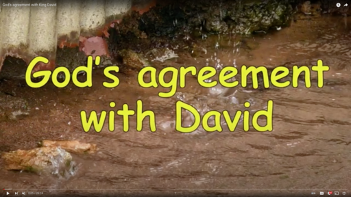 Gods agreement with King David