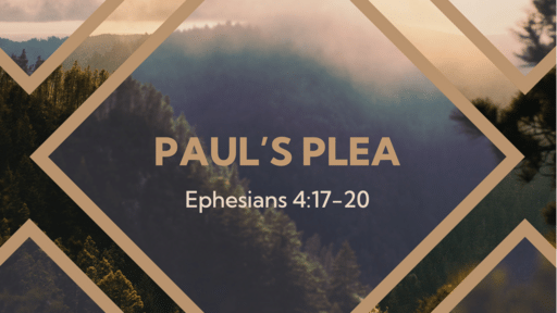 Paul’s Plea