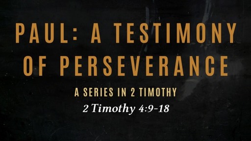 Paul: a testimony of perseverance