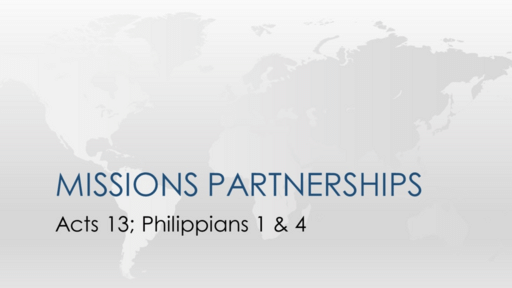 Missions Partnerships