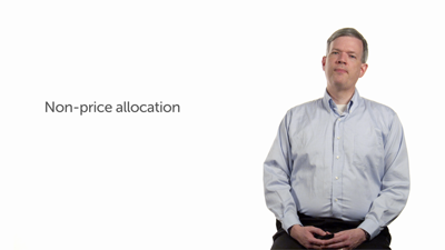 Non-price Allocation