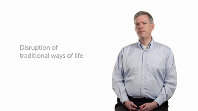 Disruption of Traditional Living