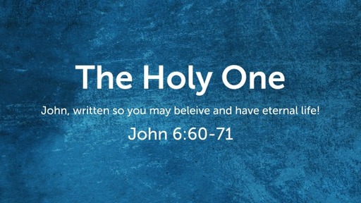 John: The Holy One
