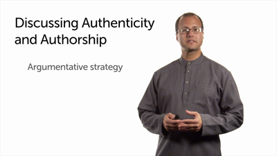 The Question of Authenticity: Part 2
