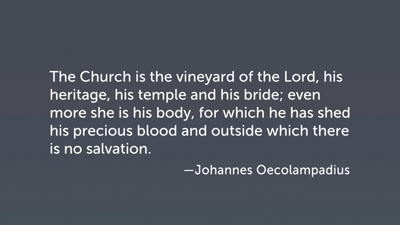 Jesus Is Lord of the Church