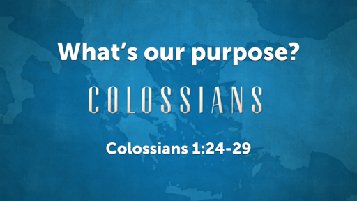 What's our purpose?