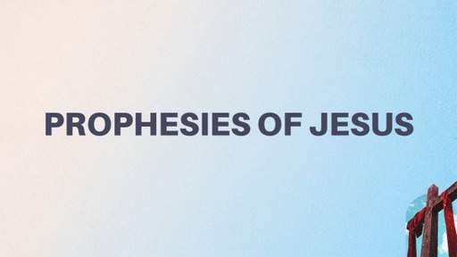 Prophesies of Jesus:  The Passover Lamb
