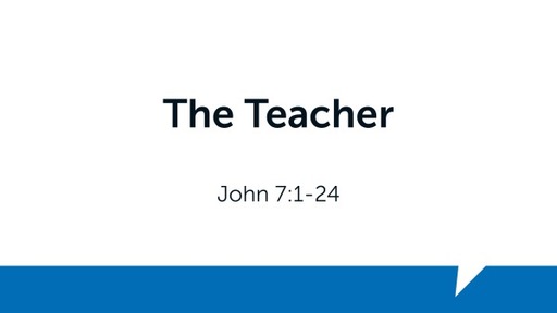 John: The Teacher