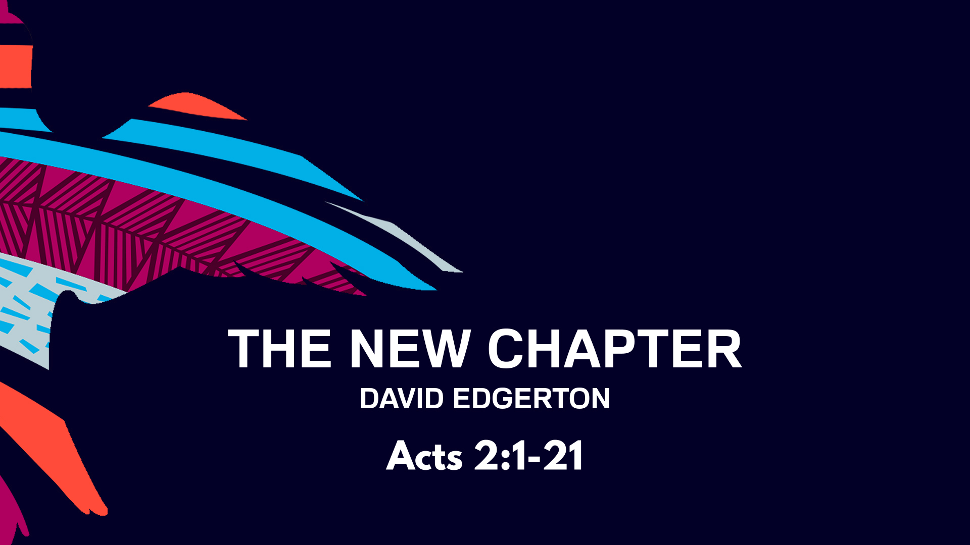 The New Chapter - Logos Sermons