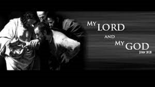 MY LORD AND MY GOD