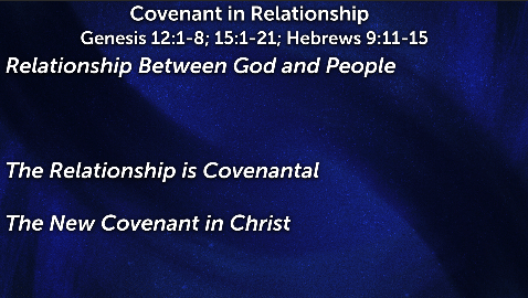 Covenant in Relationship