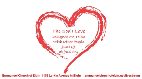 The God I Love Designed Me To Be with Other People