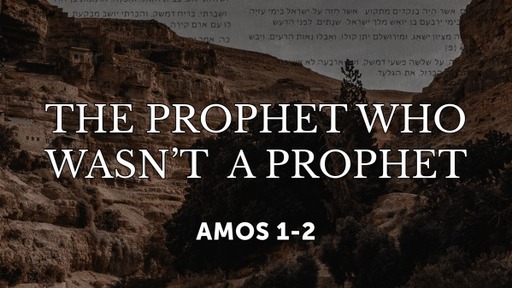 The Prophet Who Wasn't A Prophet