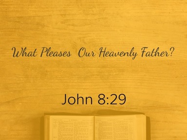 What Pleases Our Heavenly Father?
