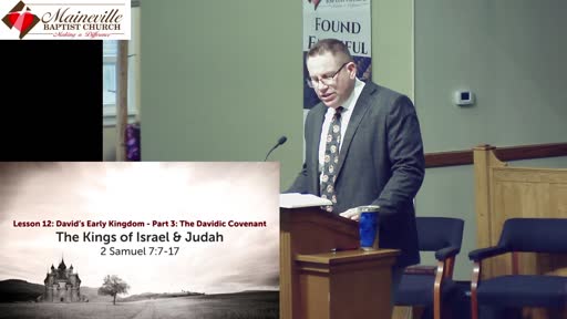 Lesson 12: David's Early Kingdom - Part 3 The Davidic Covenant