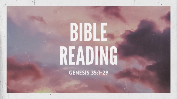 Jacob 2022 - Gen 35:1-29 - Logos Sermons