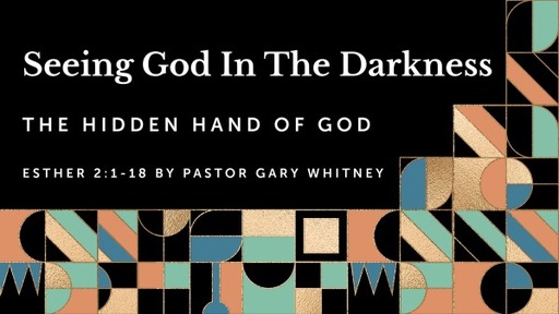 Seeing God In The Darkness