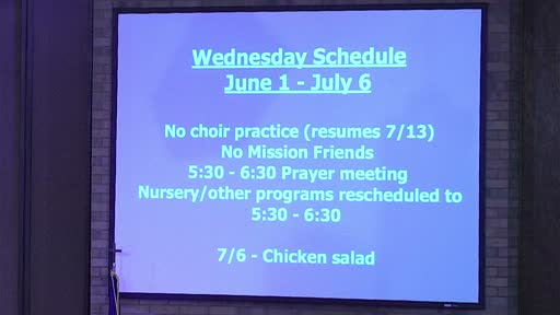 Sunday Morning Service July 3, 2022 Sunday Morning Service July 3, 2022