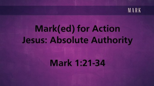 Jesus: Absolute Authority