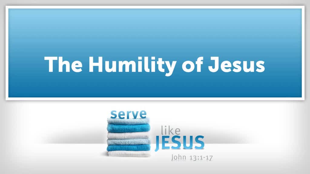 The Humility of Jesus - Logos Sermons