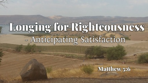 Longing for Righteousness