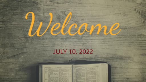 July 10, 2022 - "The Blessed Nation"