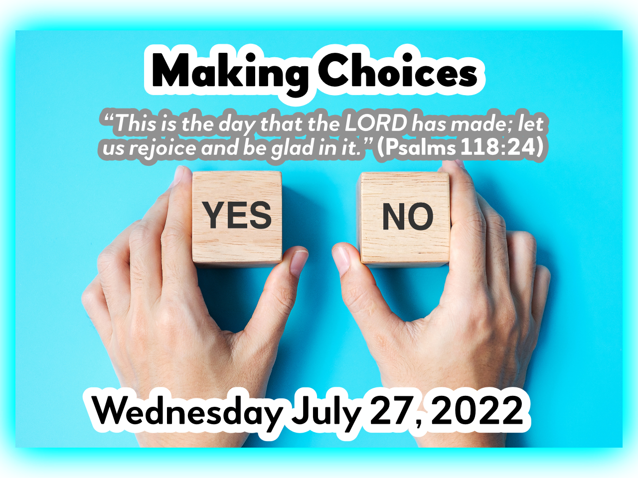 Making Choices - Logos Sermons