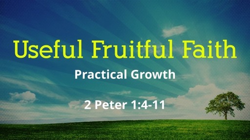 02. Useful Fruitful Faith