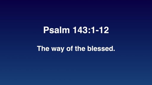 The Way of the Blessed