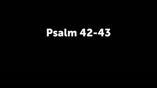 Psalm 42-43