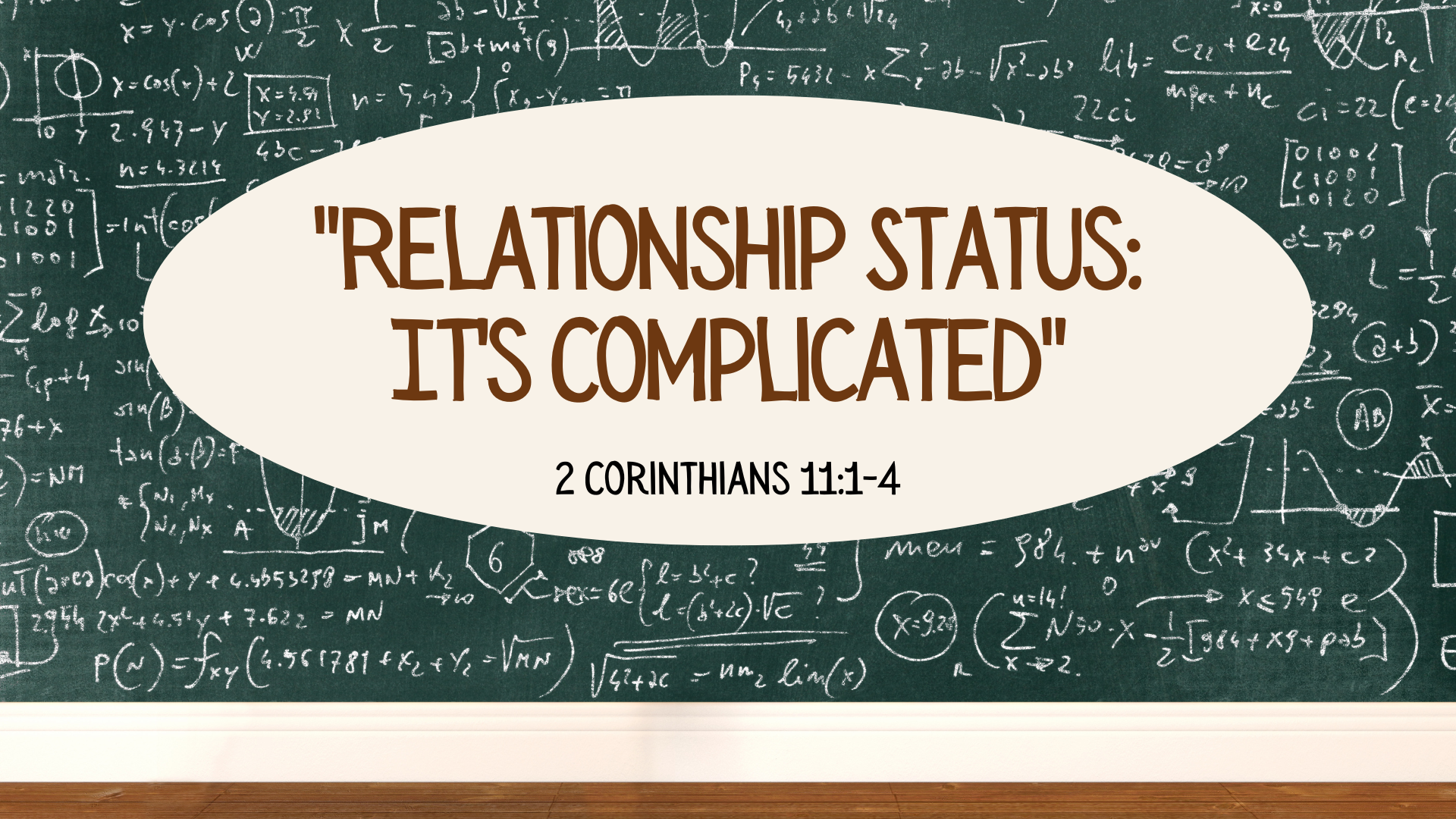 Relationship Status It’s Complicated Logos Sermons