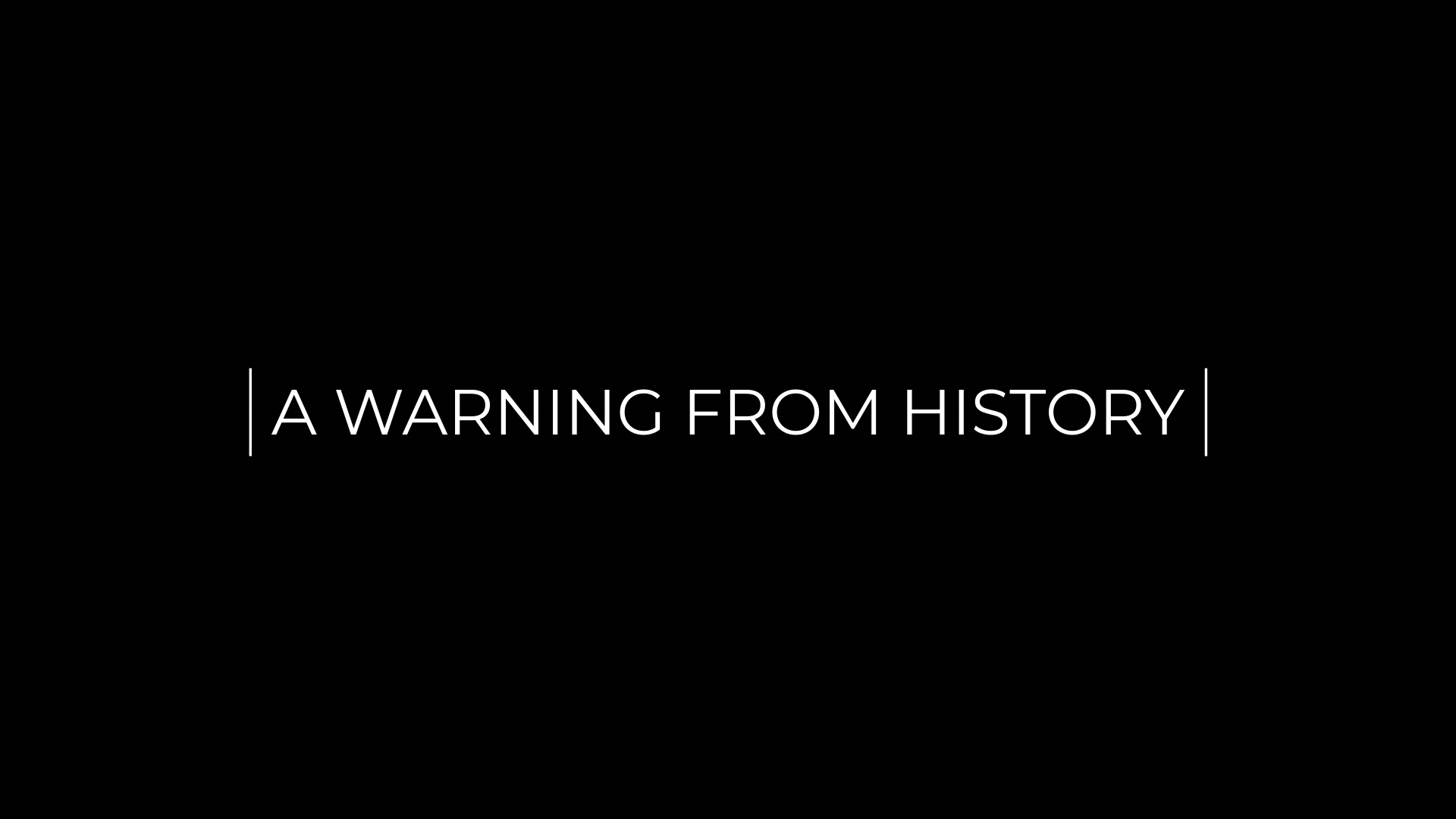 A warning from history logos sermons