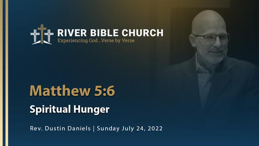 Matthew 5:6 | Spiritual Hunger